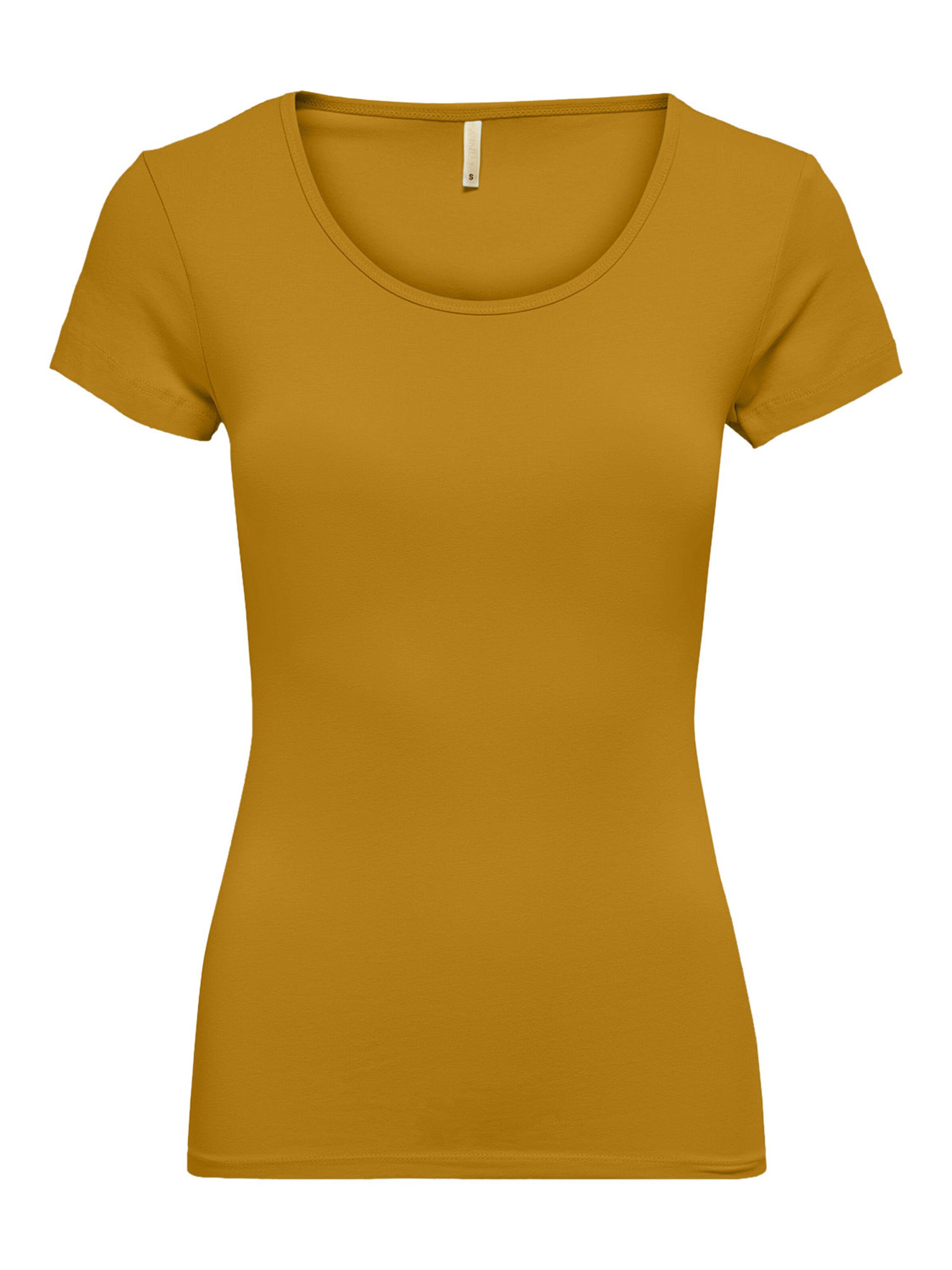 ONLY Shirt 'ONLLIVE LOVE' in Yellow