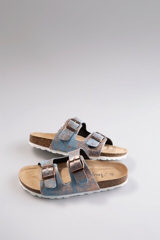Aniston Mules in Blue