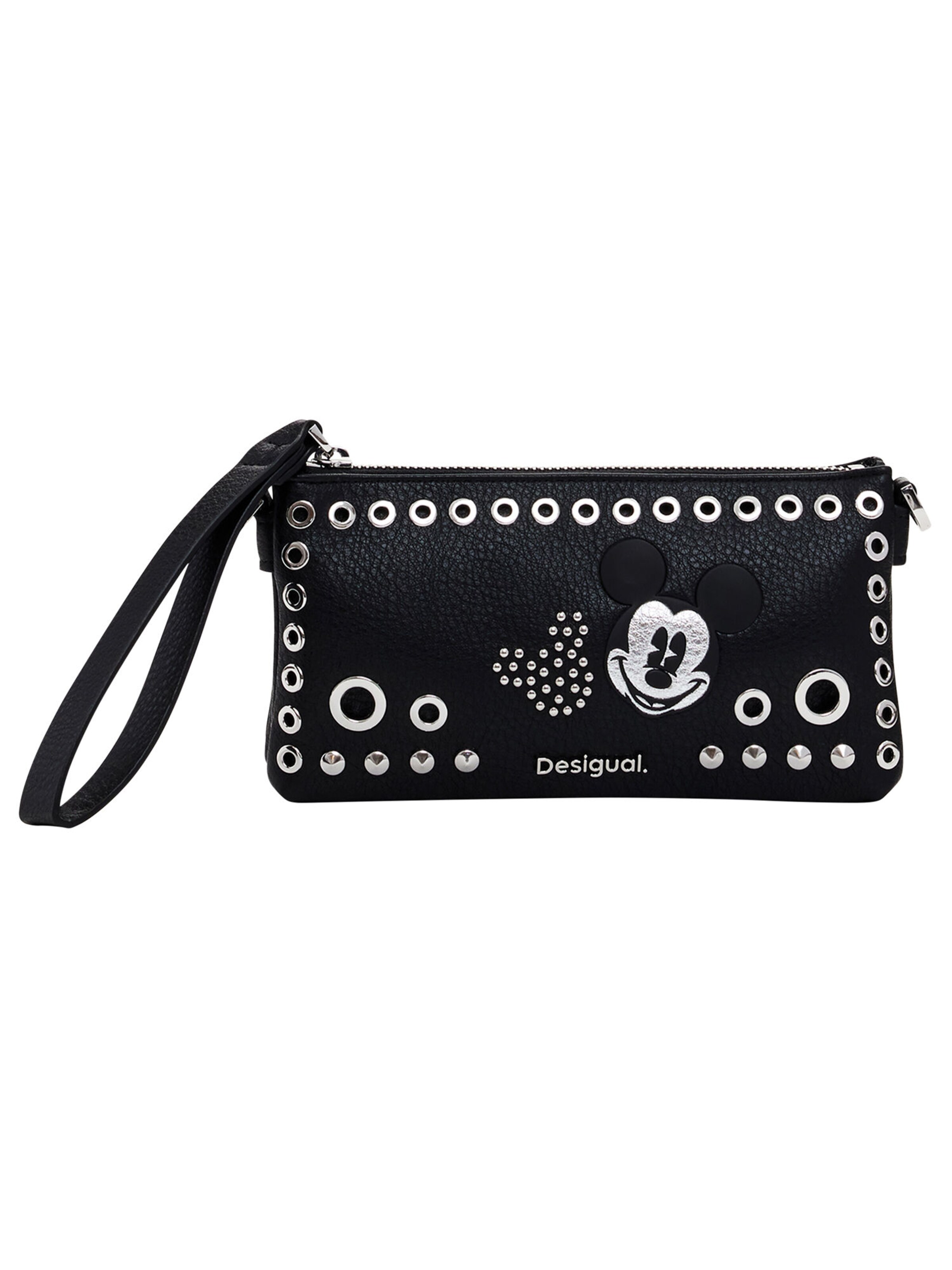 Desigual Crossbody bag in Black: front