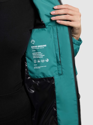 khujo Functionele mantel 'Izza' in Groen