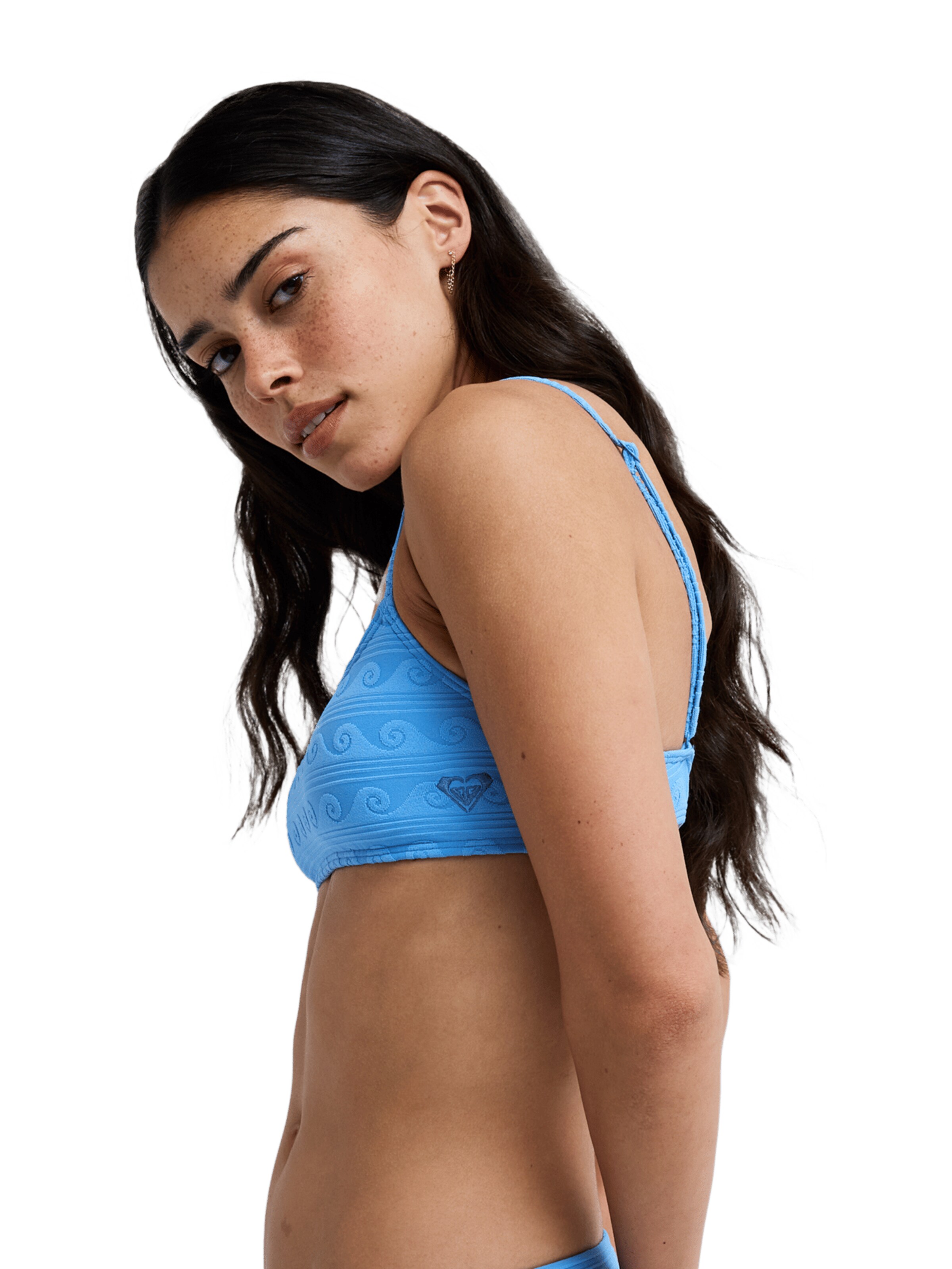 ROXY Bralette Bikini Top 'Paradise Wave' in Blue