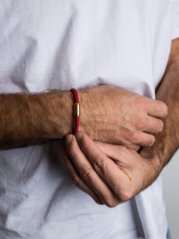 Akitsune Bracelet 'Silvus' in Red