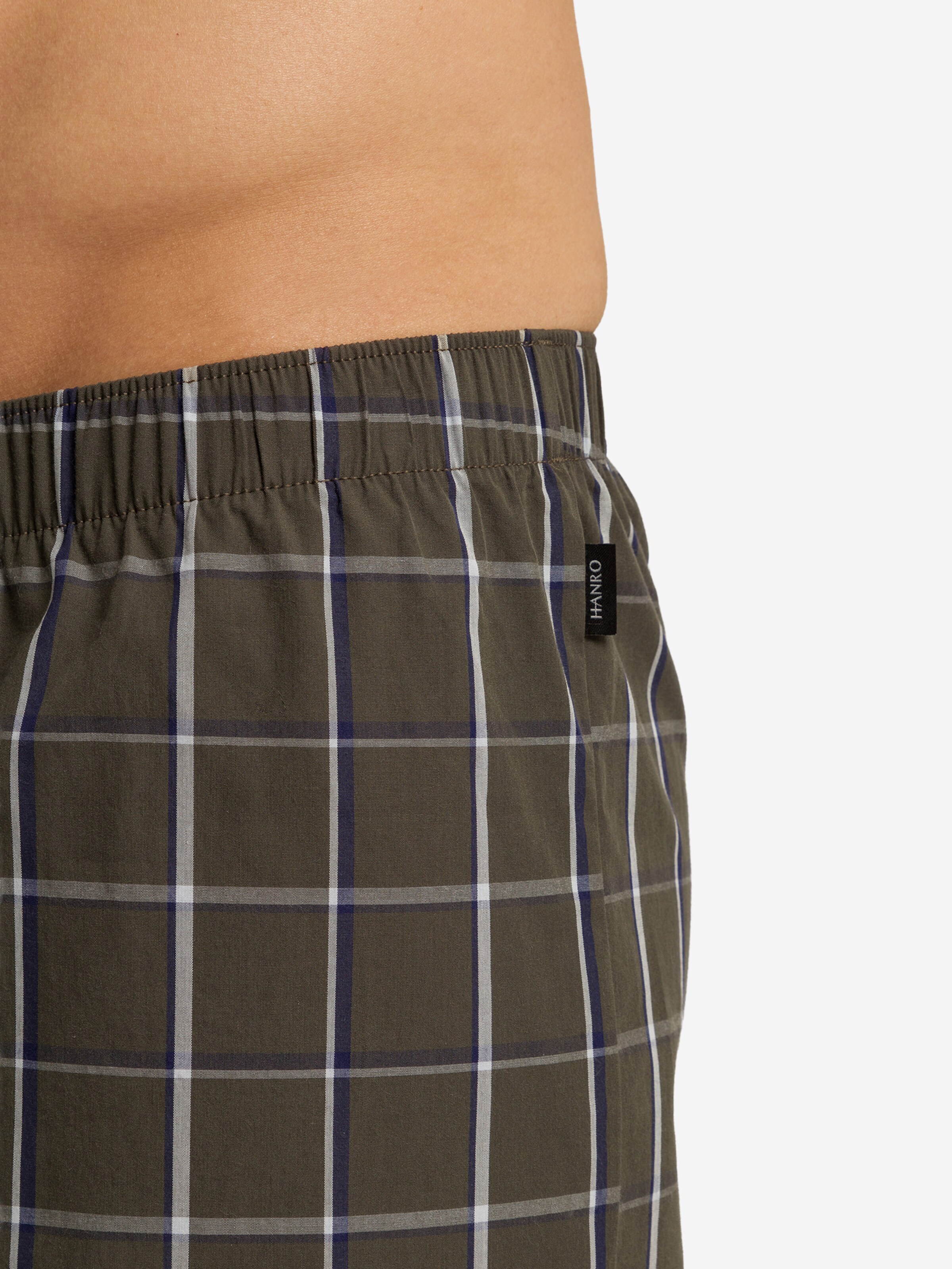 Boxers ' Fancy Woven ' Hanro en bleu