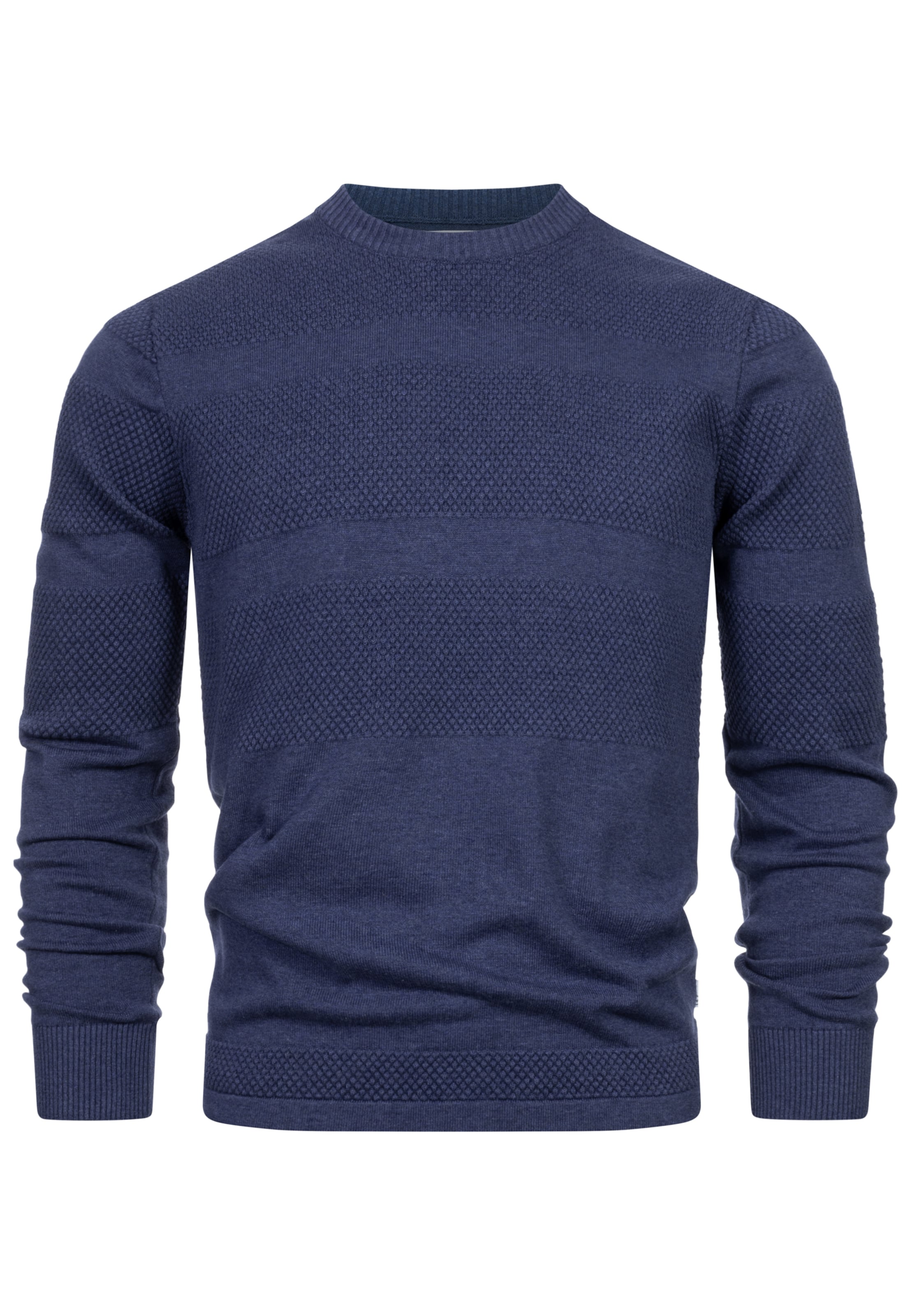 Kronstadt Trui 'Hannes' in Blauw: voorkant