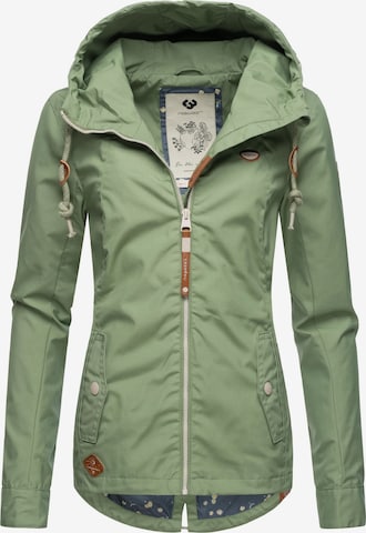 Ragwear Between-Season Jacket 'Monade' in Green: front
