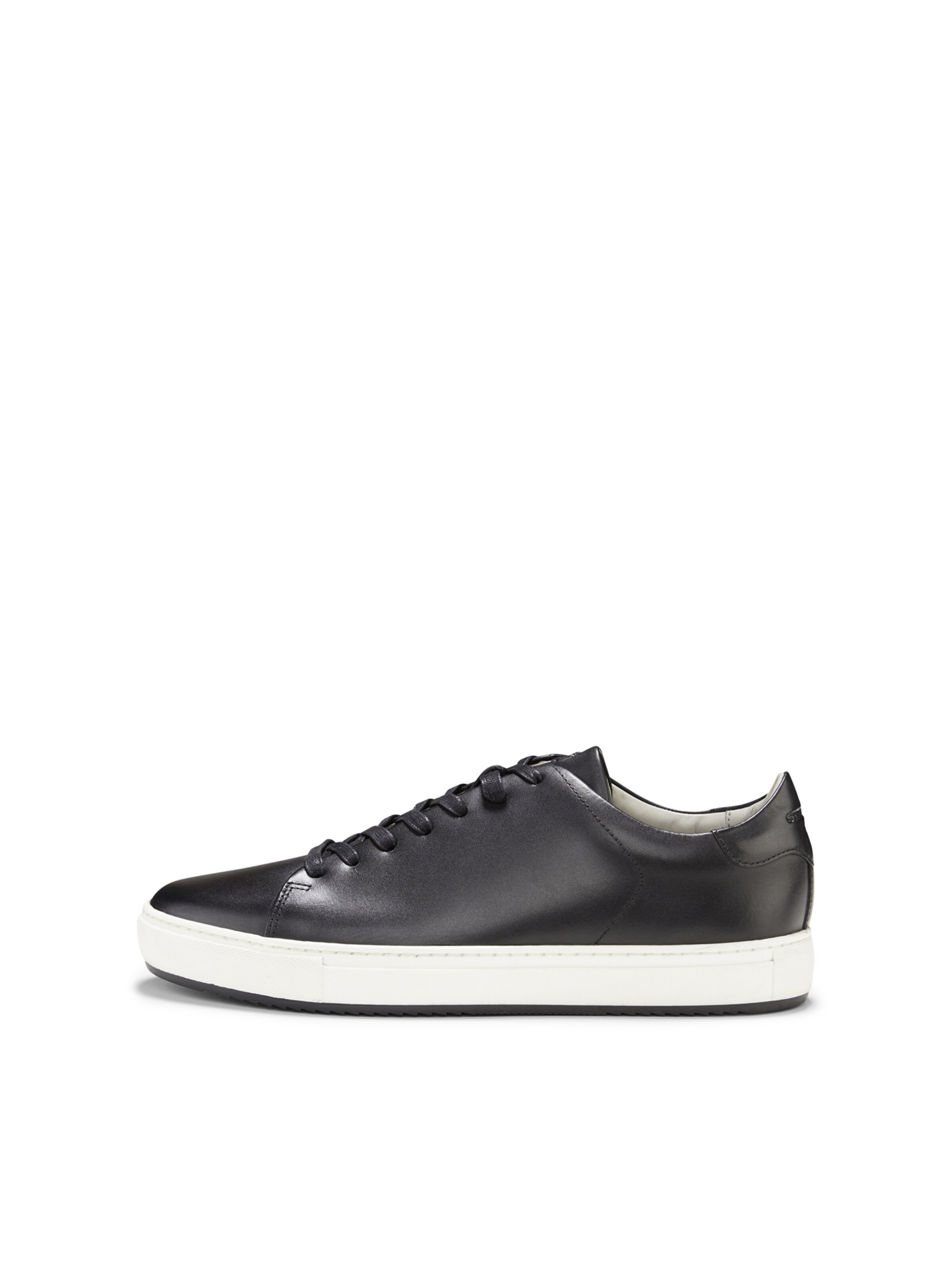 STRELLSON Sneakers laag 'Solid Evans' in Zwart: voorkant
