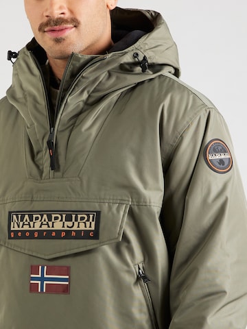 Veste mi-saison 'RAINFOREST NEXT' NAPAPIJRI en vert