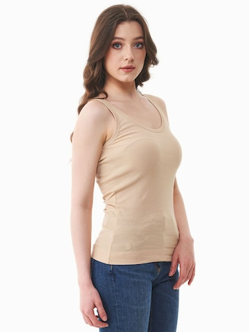 Organication T-Shirt in Beige