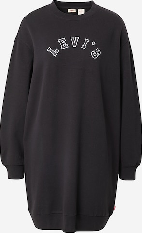 Robe 'Yuna Sweatshirt Dress' LEVI'S ® en noir : devant