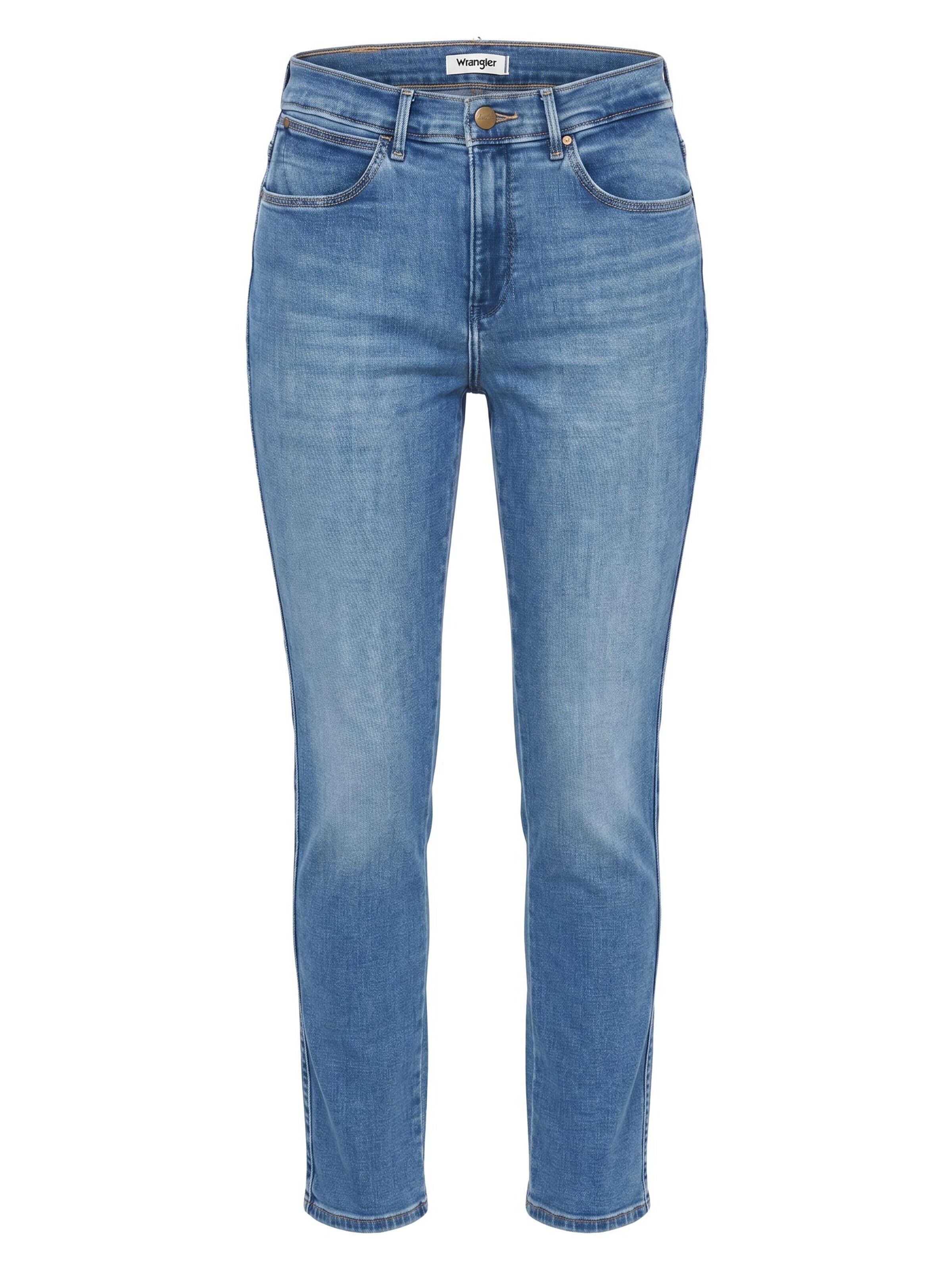 WRANGLER - Vaquero 'SLIM' en azul: frente