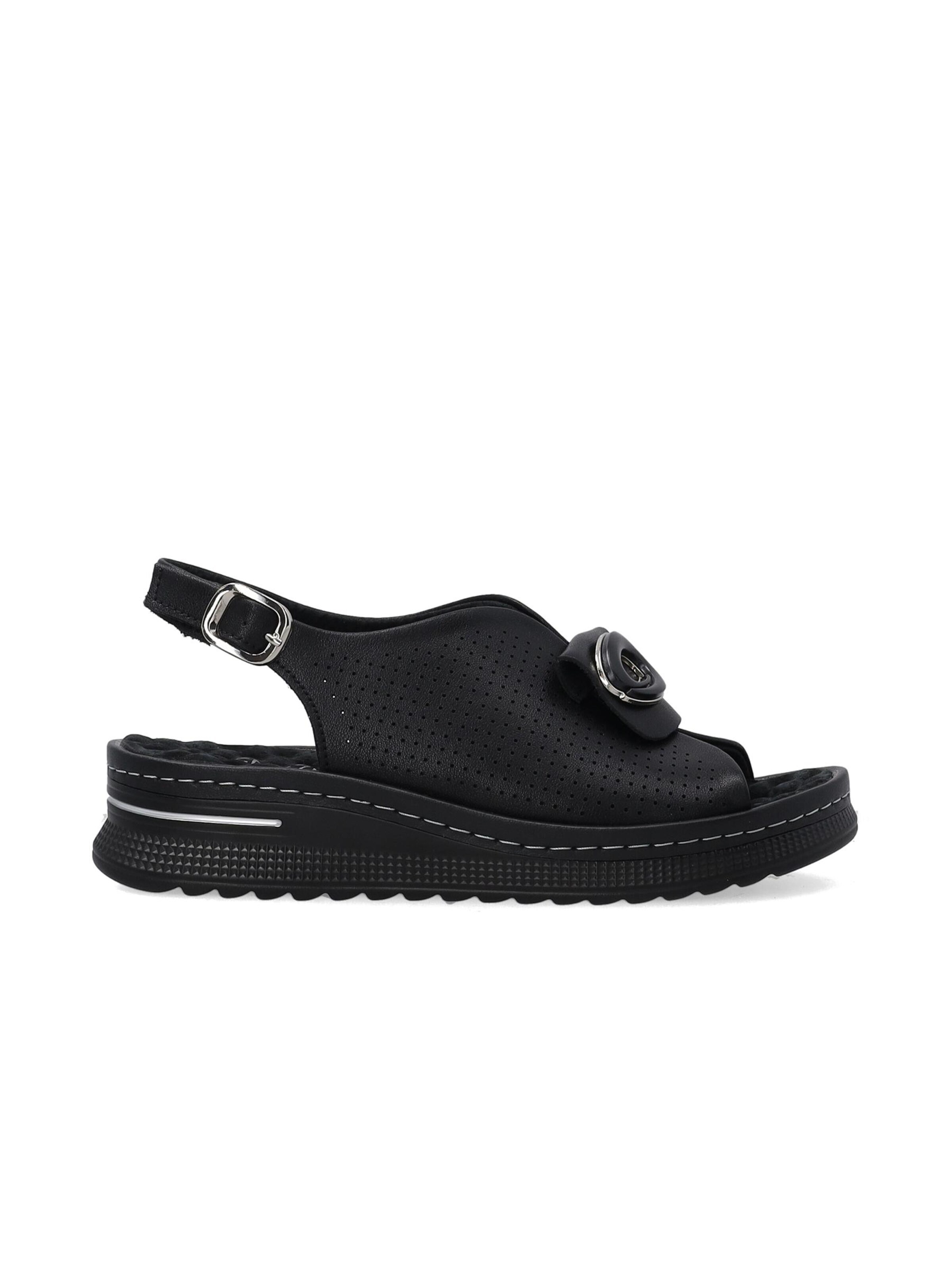VENEZIA Sandals 'Venezia' in Black: front