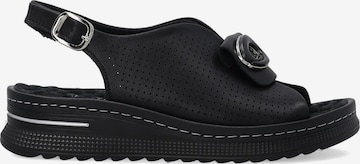 VENEZIA Sandals 'Venezia' in Black: front