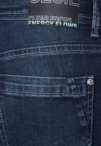 CECIL Slimfit Jeans in Blau