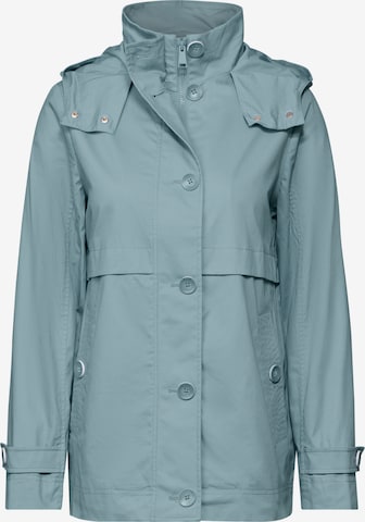 CECIL Midi Trench Jacke in Grün: Vorderseite