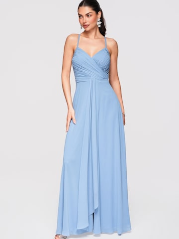 Robe de soirée Ombre en bleu