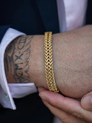 Bracelet 'Edelstahlarmband "Franco"' SERASAR en or