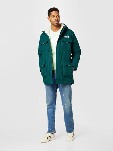 LEVI'S ® Winterparka 'Eastport Utility Jacket' in Groen