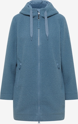 CECIL Between-Seasons Coat in Blue: front