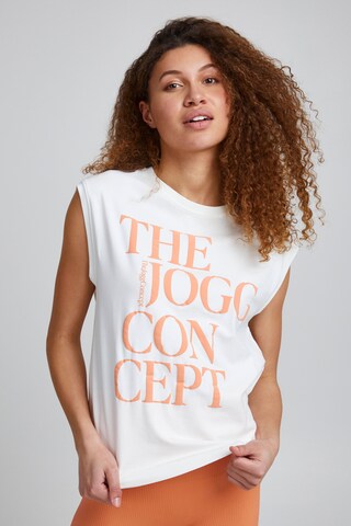The Jogg Concept Shirt in White: front