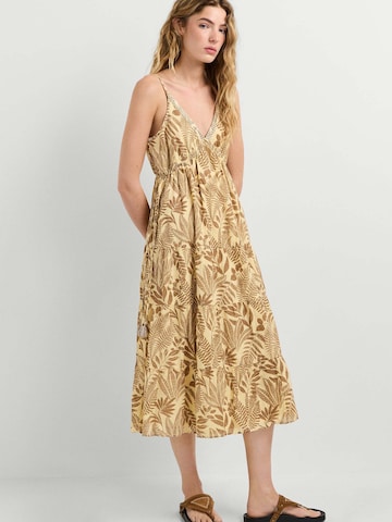 Pepe Jeans Zomerjurk 'Flora' in Bruin