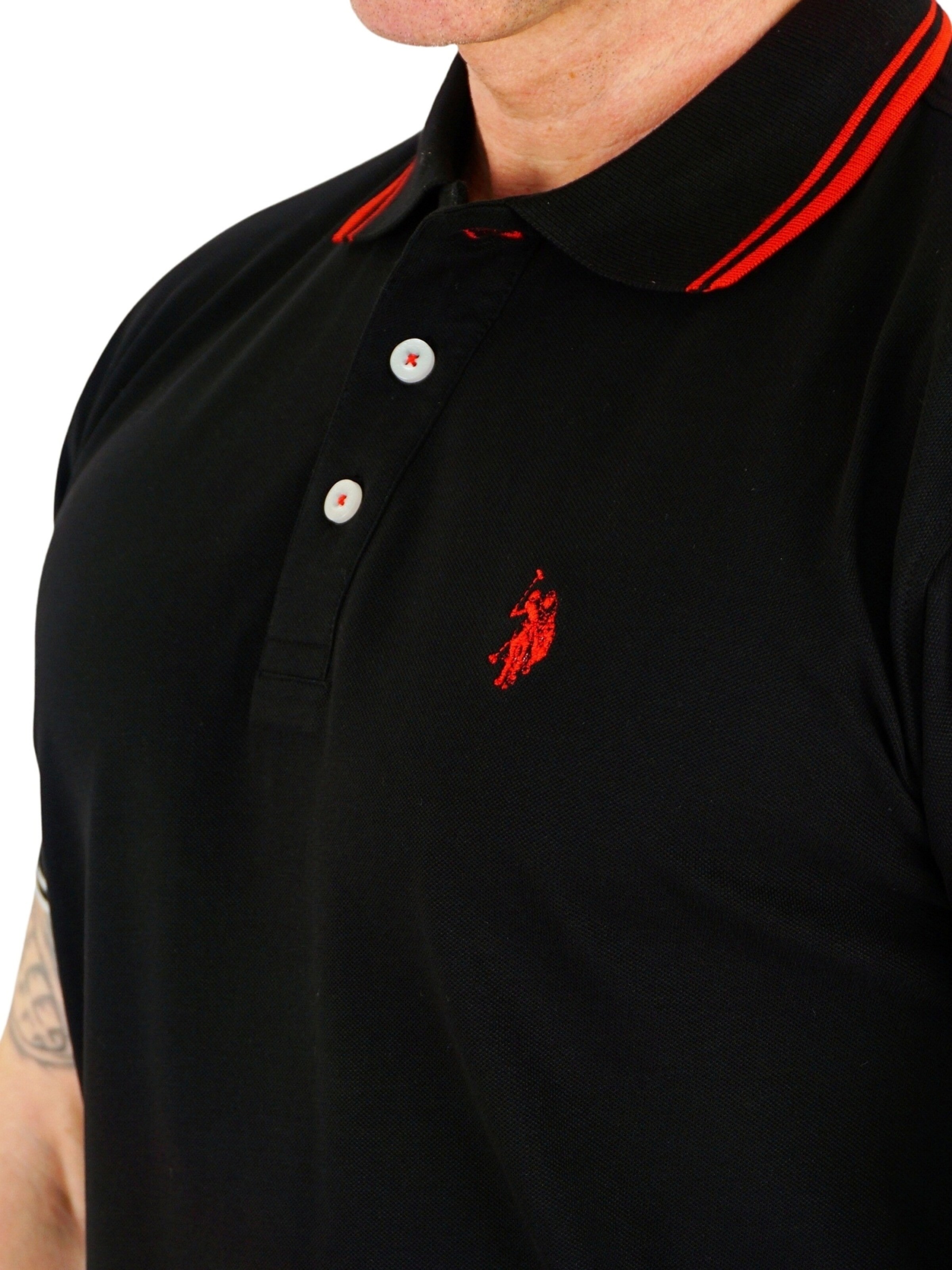 U.S. POLO ASSN. Shirt in Zwart