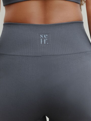 Skinny Leggings self. en bleu