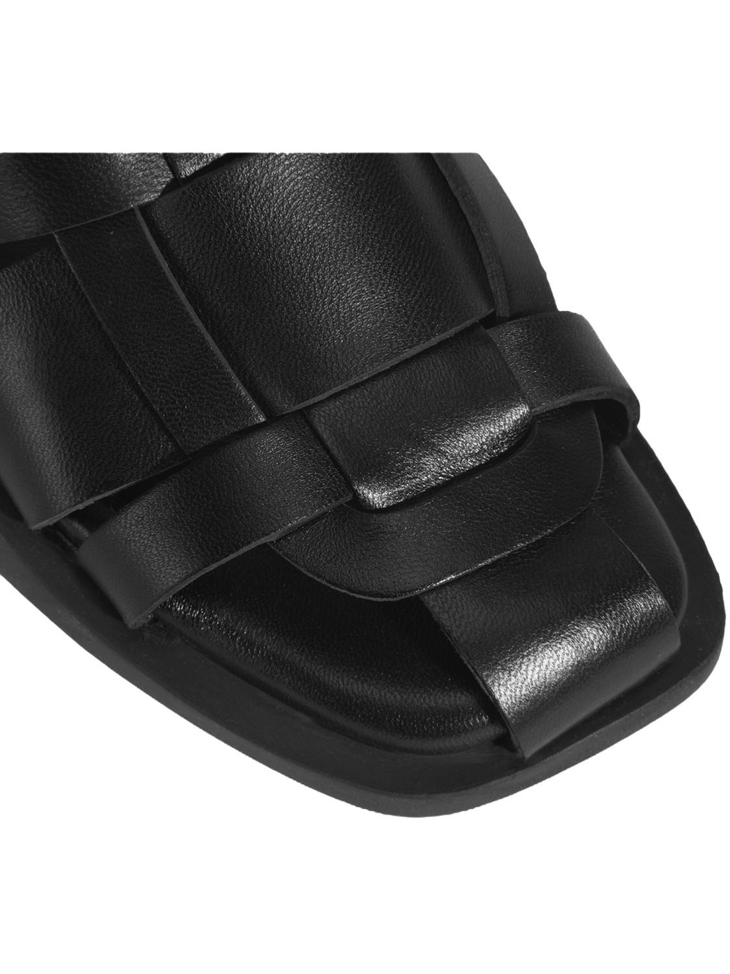 Desa Slippers 'Hausschuhe' in Black