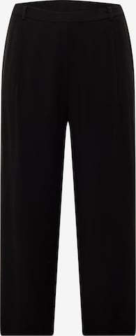 Guido Maria Kretschmer Curvy - regular Pantalón plisado 'Godja' en negro: frente