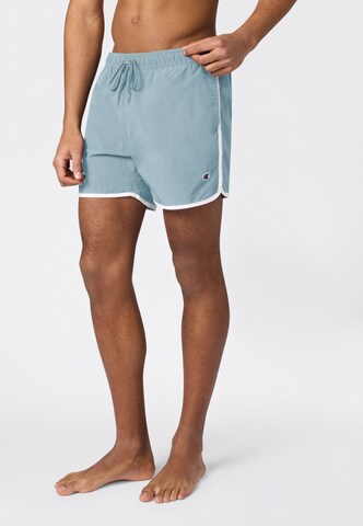 Champion Board Shorts in Blue: front