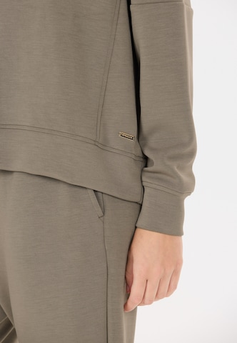 Athlecia Sweatshirt 'Jacey' in Braun