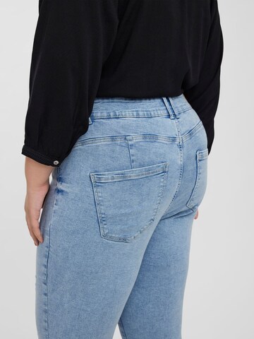 Vero Moda Curve Skinny Jeans 'Sophia' in Blauw