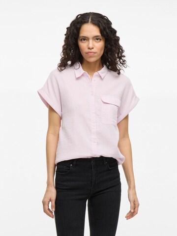 Camicia da donna 'VILania' di VILA in rosa: frontale