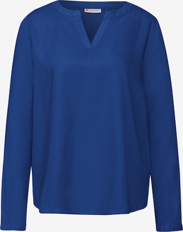 STREET ONE Tunic in Blue: front