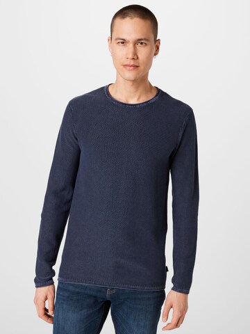 JACK & JONES Pullover 'SYLVESTER' in Blau: predná strana