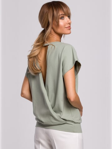 made of emotion Bluse 'M498' in Grün