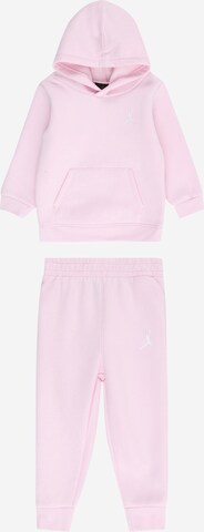 Jordan Joggingpak 'ESSENTIALS' in Roze: voorkant