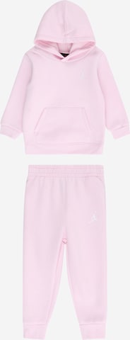 Jordan Sweatsuit 'ESSENTIALS' in Pink: front