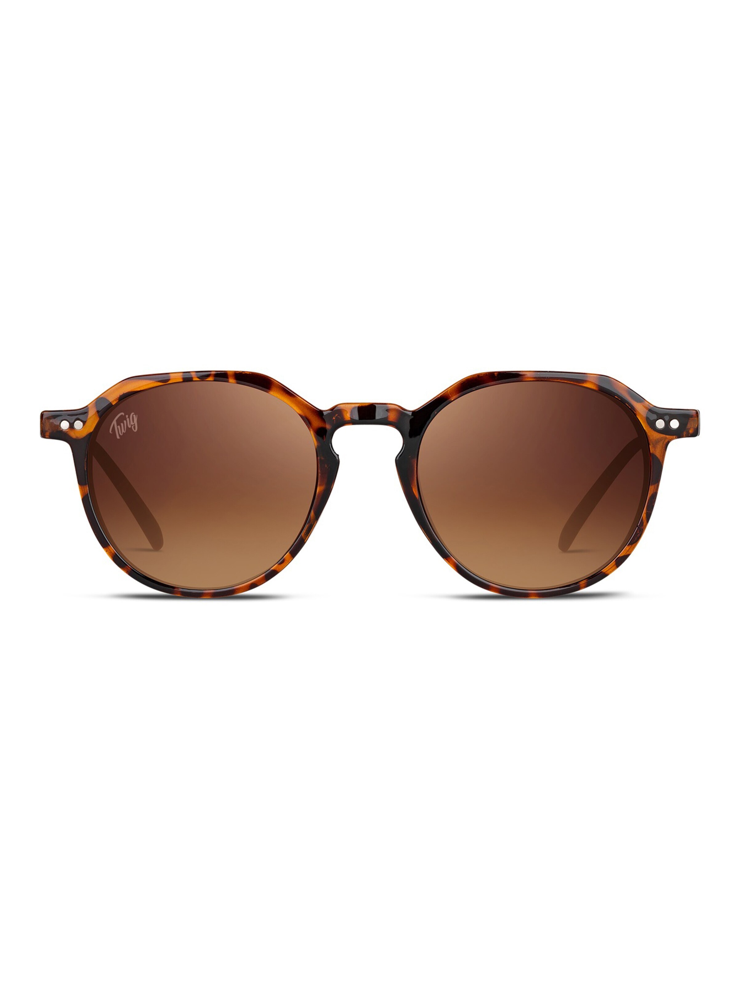TWIG Concept Milano Okulary przeciwsłoneczne 'Mailer' w kolorze brązowy