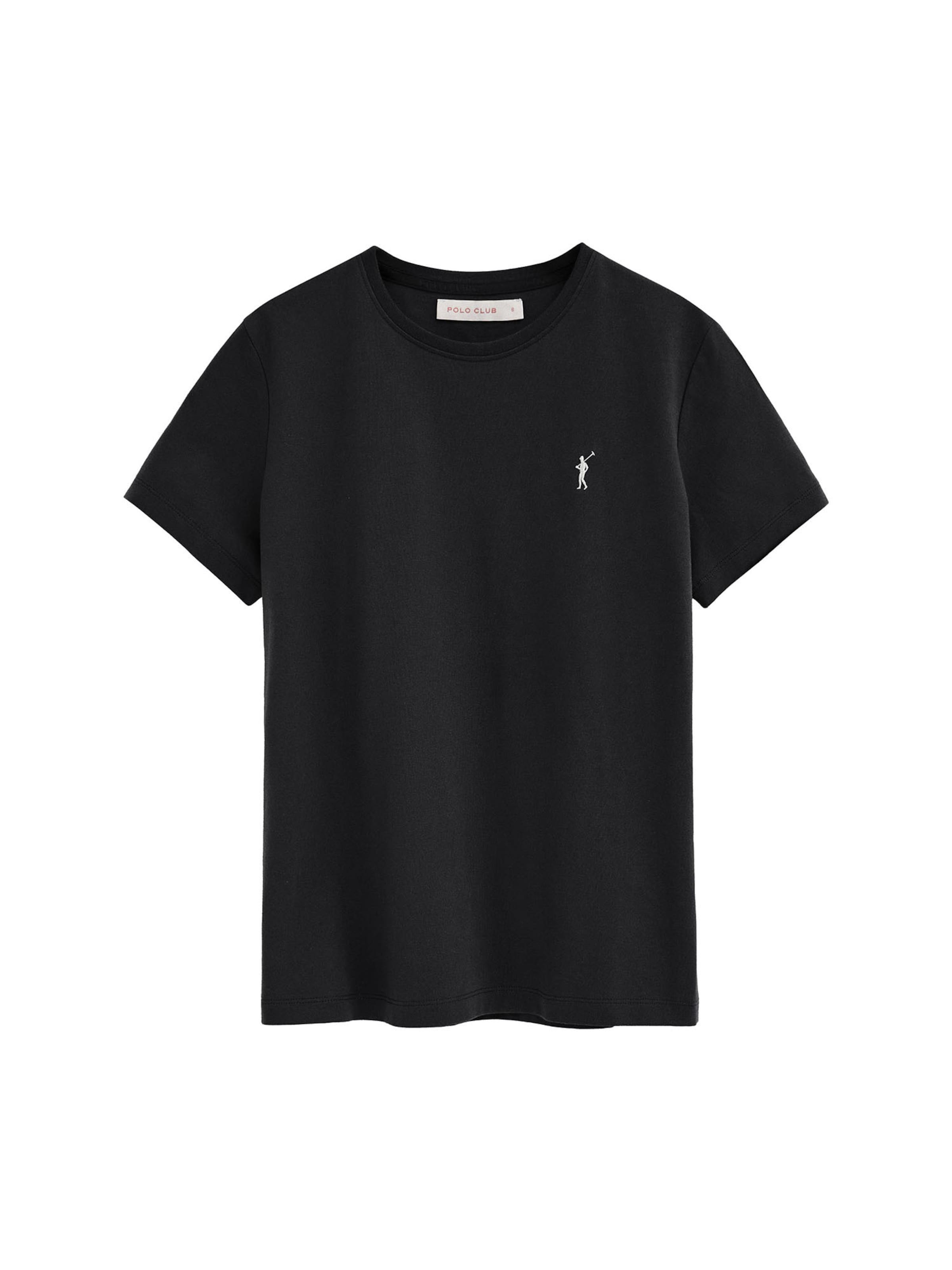 Polo Club Shirt 'Rigby Go' in Black: front