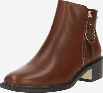 Xti Ankle Boots in Brown: front