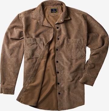 Lavecchia Comfort fit Button Up Shirt 'LV-5578' in Beige: front