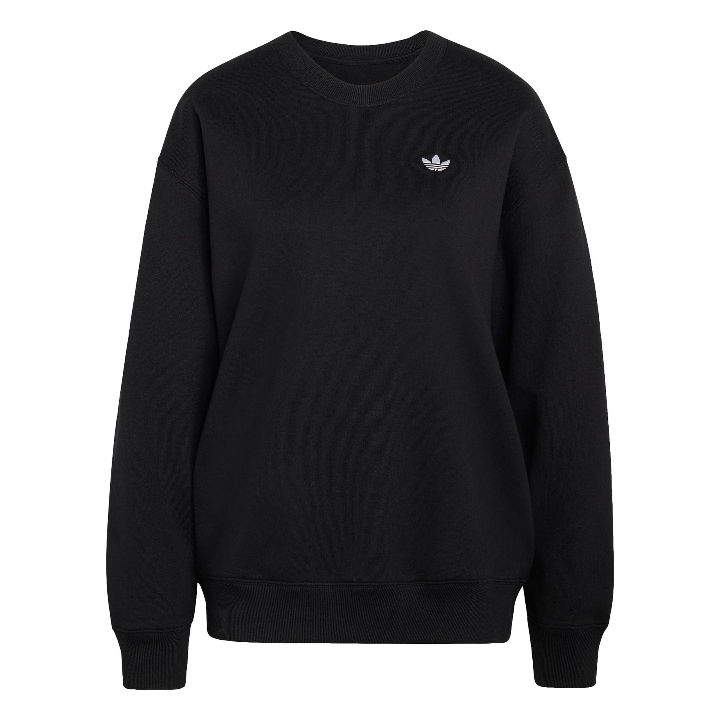 Felpa 'Essentials' di ADIDAS ORIGINALS in nero: frontale