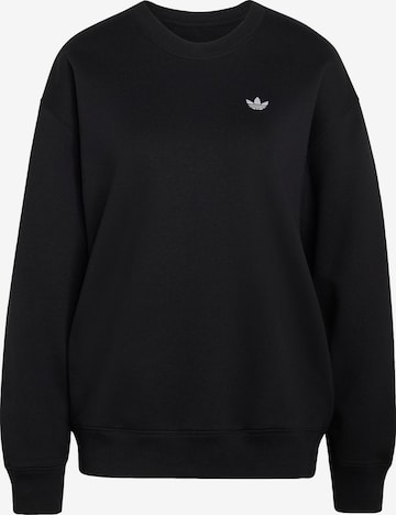 Felpa 'Essentials' di ADIDAS ORIGINALS in nero: frontale