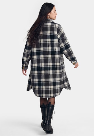 myMo ROCKS Between-seasons coat 'Rocks' in Black
