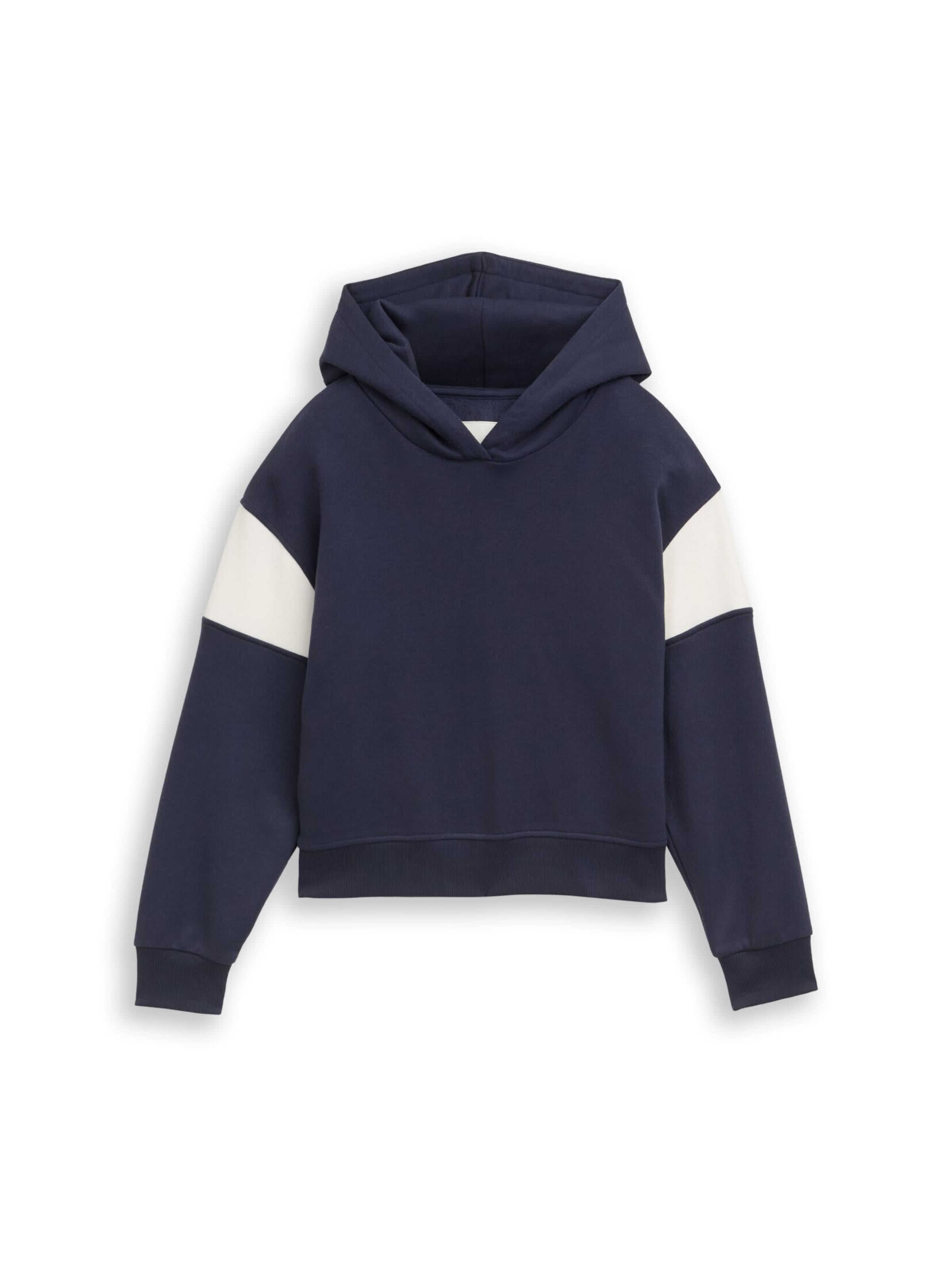 Sweat-shirt TOM TAILOR en bleu : devant