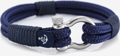 Constantin Nautics Armband 'Yachting' in blau / marine / silber, Produktansicht