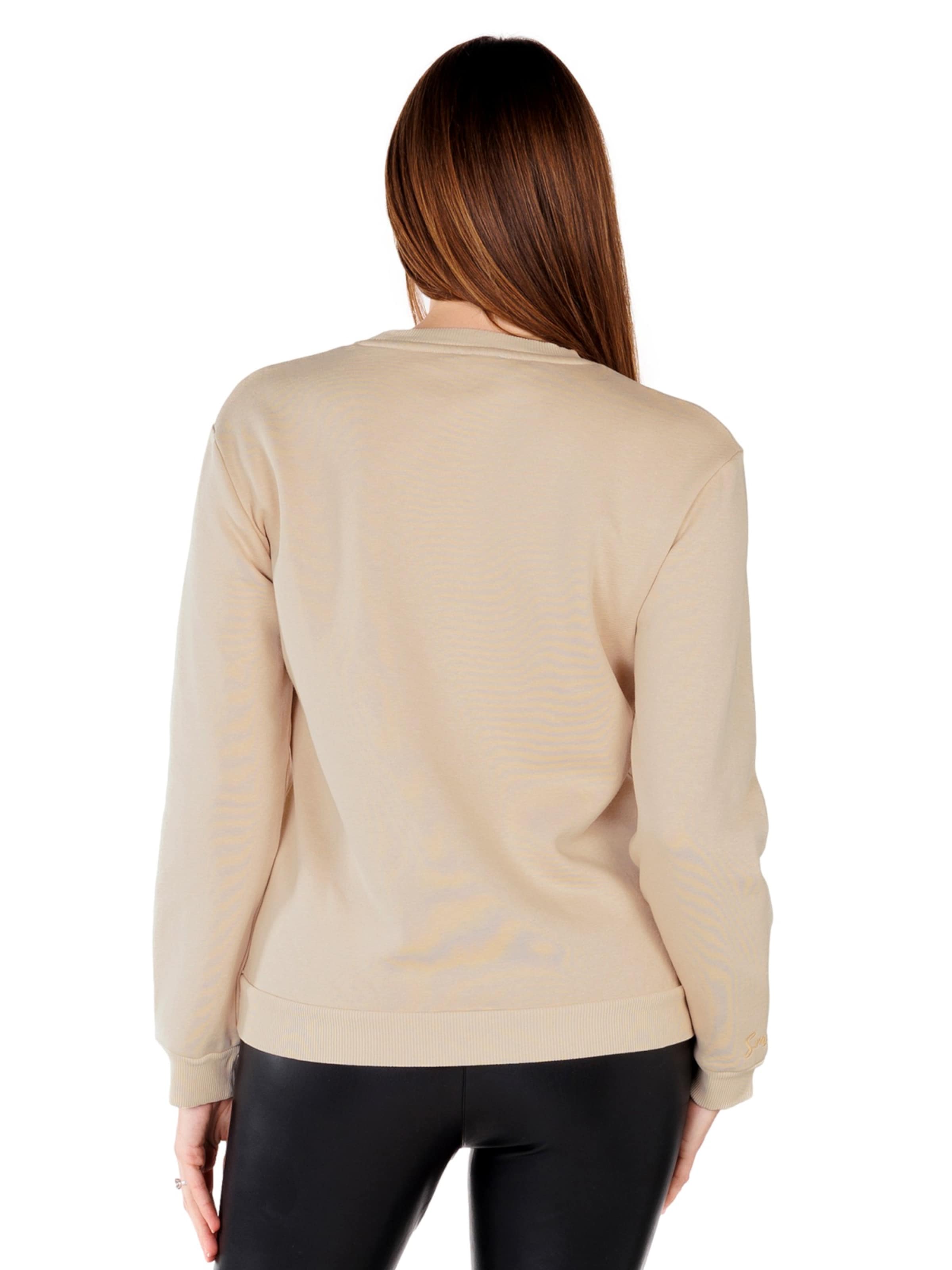 Key Largo Sweatshirt 'KISS' in Beige
