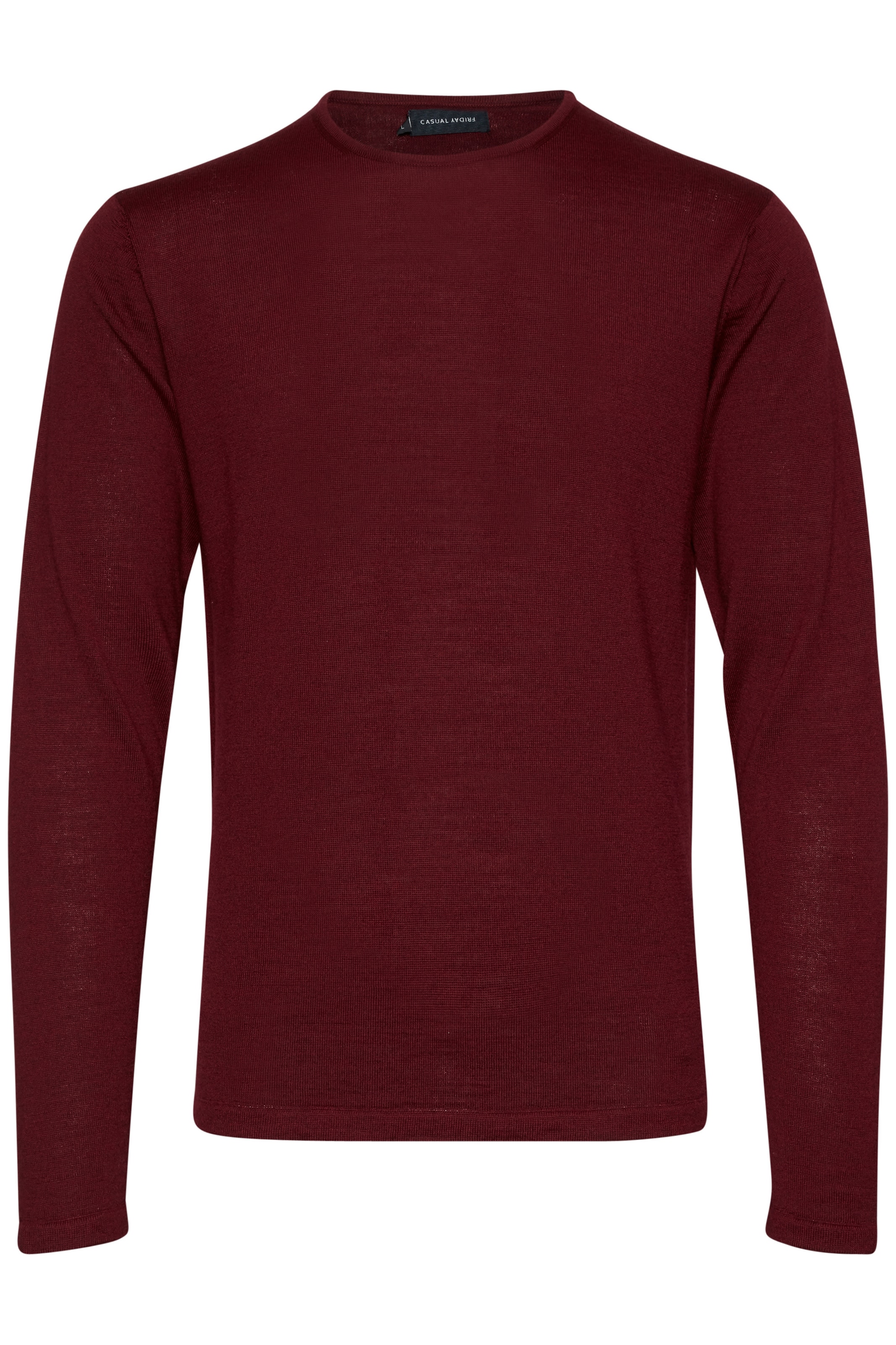 Casual Friday - Jersey 'Kent' en rojo: frente