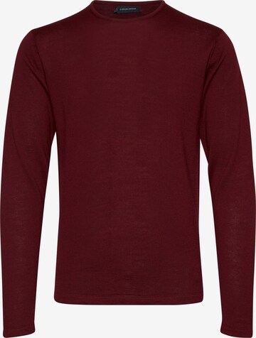 Casual Friday Strickpullover 'Kent' in Rot: predná strana