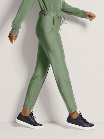 Coupe slim Pantalon MADELEINE en vert